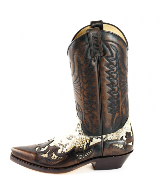 Snakeskin on sale leather boots